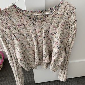 Americas sweater cropped